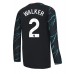 Billige Manchester City Kyle Walker #2 Tredje Fodboldtrøjer 2023-24 Langærmet